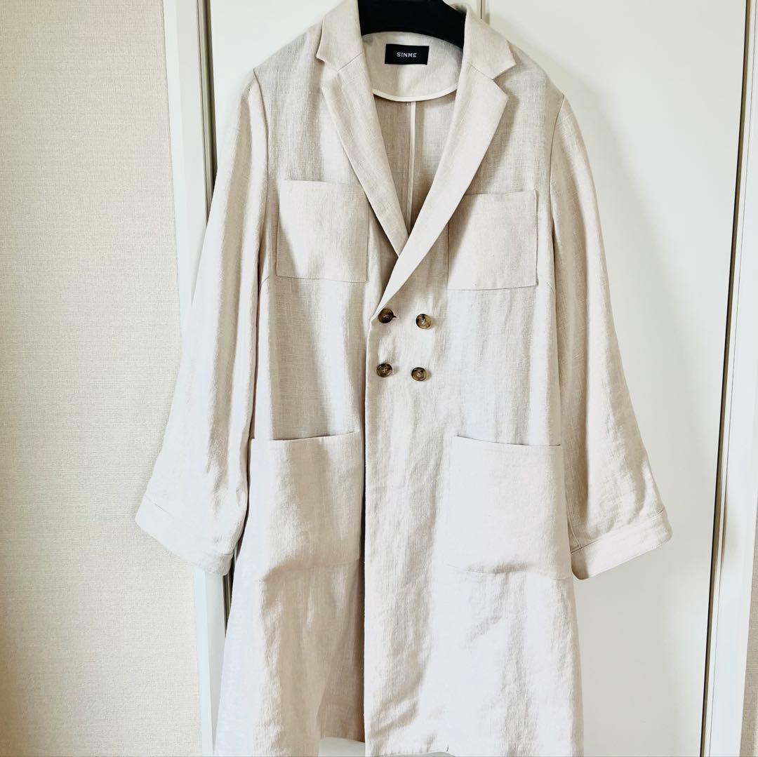 ぴーこさま専用　SINMEリネンショップコート
