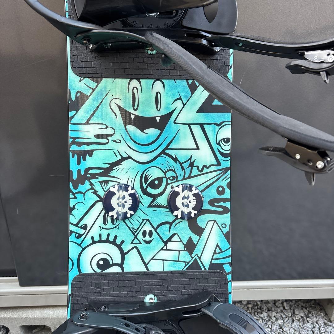 Burton スノーボード グラフィックデザイン　キッズ　セット