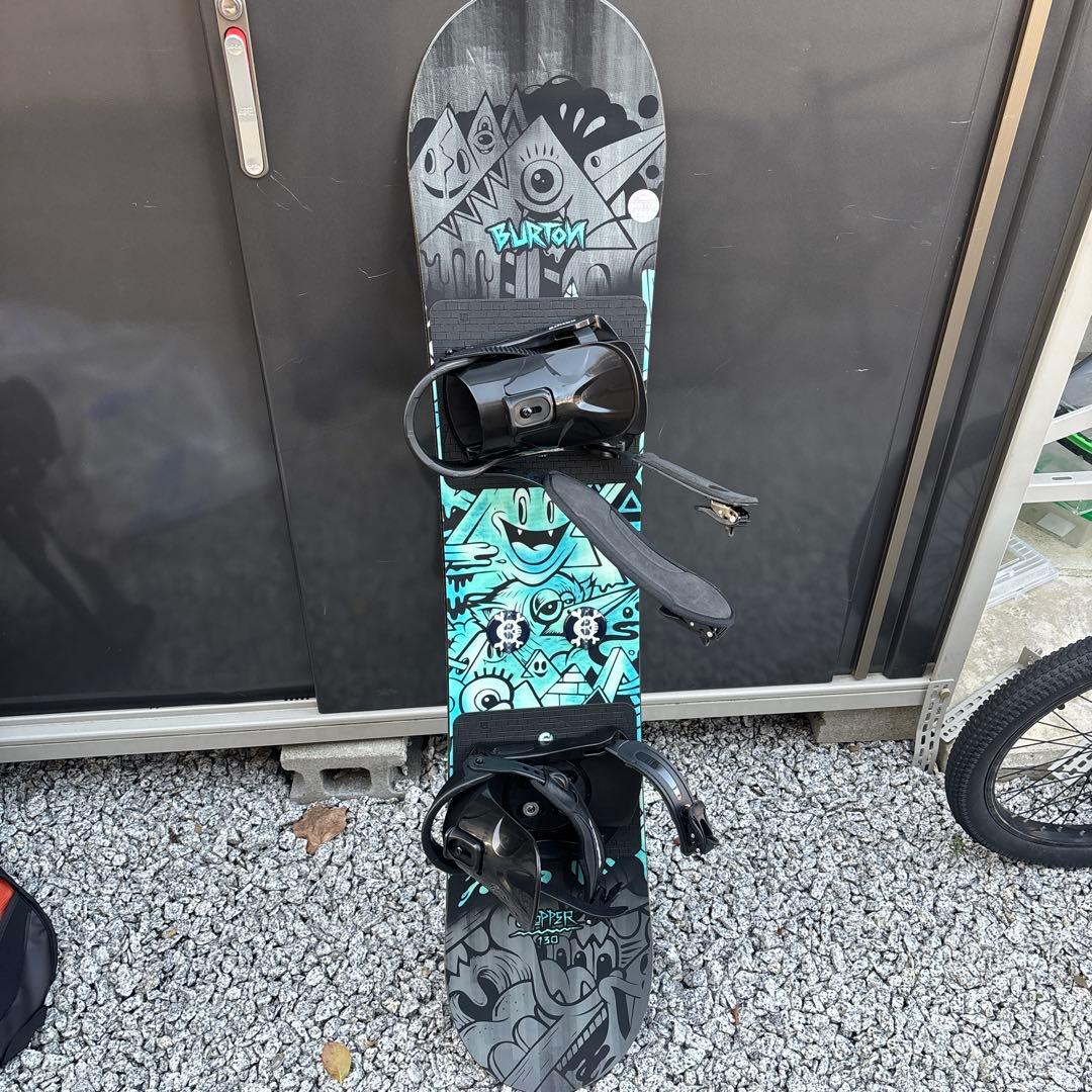 Burton スノーボード グラフィックデザイン　キッズ　セット