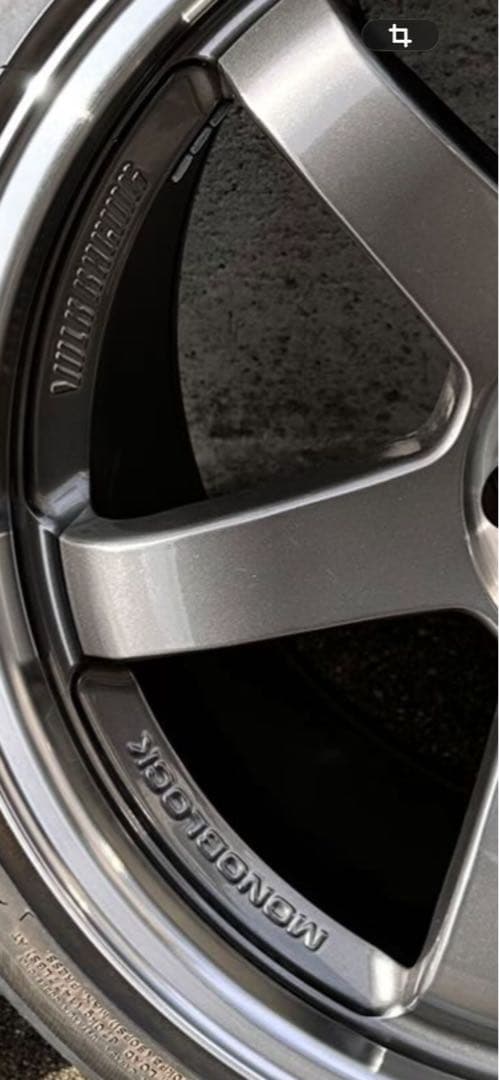 RAYS TE37 SL 18インチ ブラックホイール 4本セット