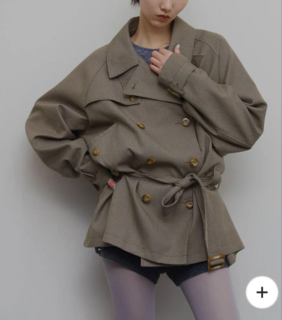 ジャケット・アウター DADDY MIDI TRENCH COAT AMERI