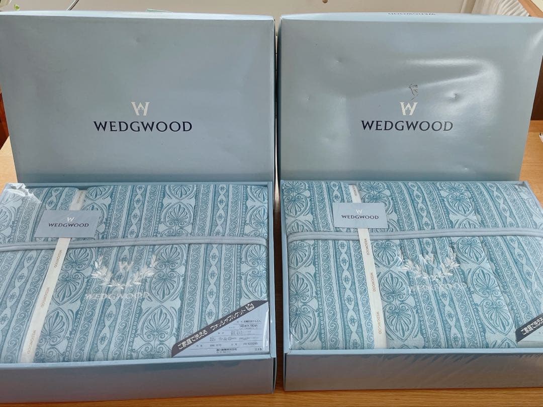 ウェッジウッド　洗える　肌掛けふとん　西川産業　2枚セット　ウォッシャブルケット