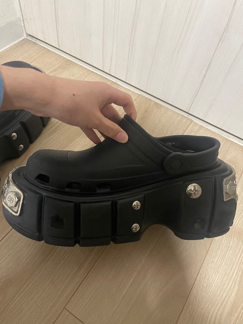 正規品　balenciaga ハードクロックス　41 Hard Crocs