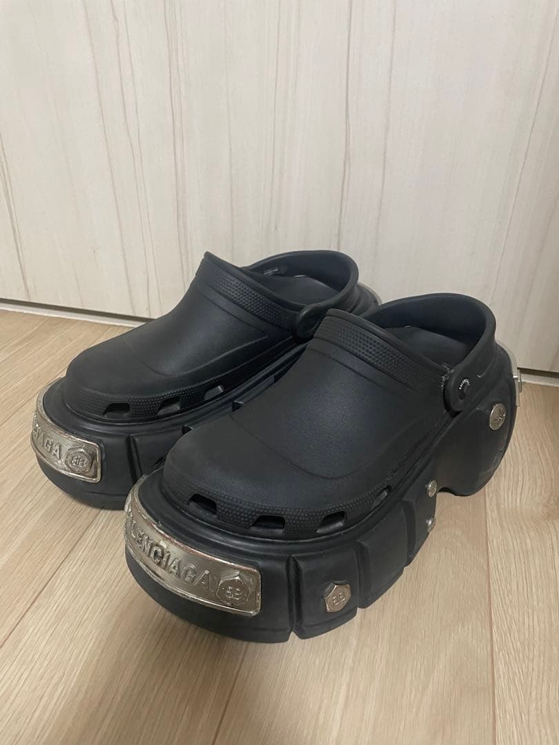 正規品　balenciaga ハードクロックス　41 Hard Crocs