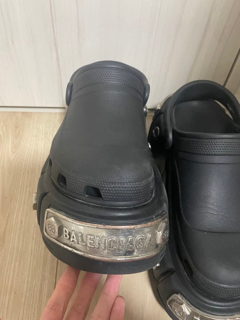 正規品　balenciaga ハードクロックス　41 Hard Crocs