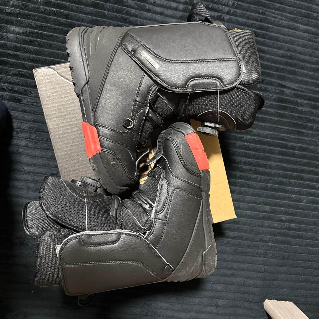 美品　スノーボードブーツ ブラック24.5