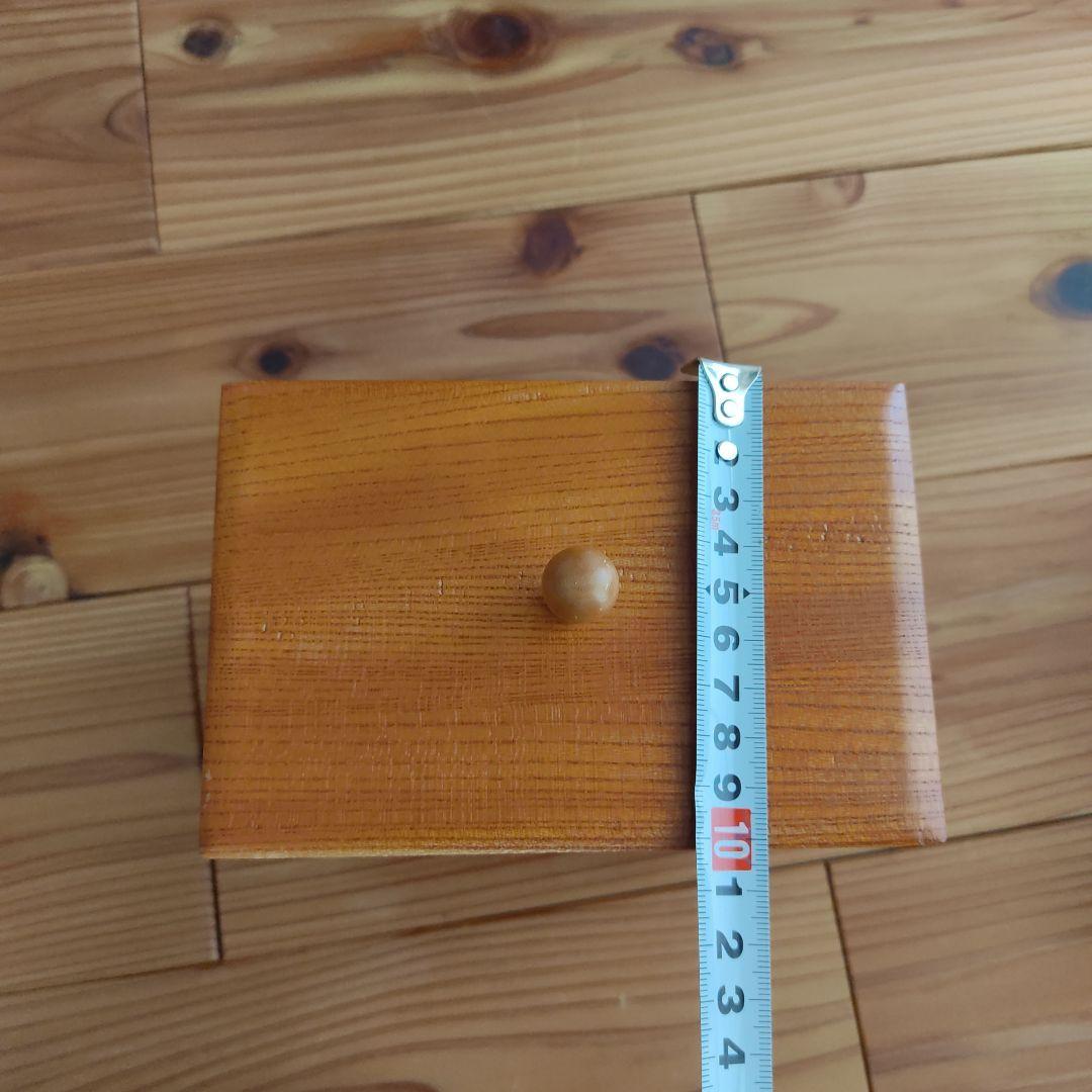 木製4段引き出しミニチェスト