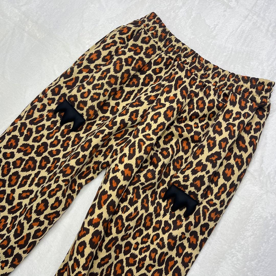 1回着用 美品 ADIDAS×JEREMY レオパード スウェットパンツ M