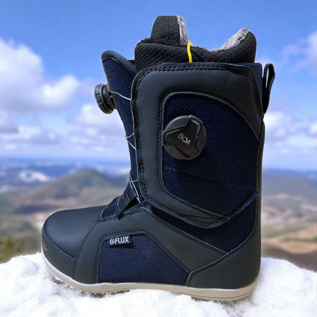 FLUX TX-BOA ネイビー ダイヤル式スノーボードブーツ