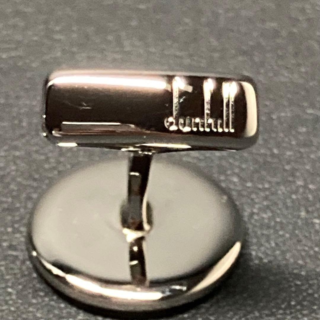 【美品】ダンヒル　カフリンクス　トゥイニーデビル　オーバルブルー　シルバー925