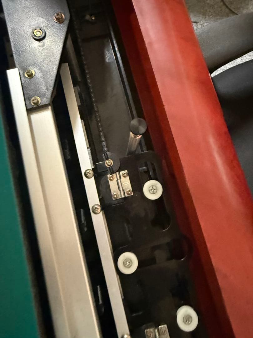 【全自動麻雀卓】　アモス　マーテル　ギャバン枠　サイドテーブル2個　マット新品