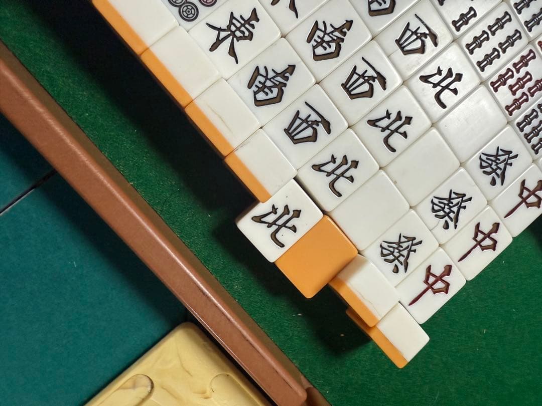 【全自動麻雀卓】　アモス　マーテル　ギャバン枠　サイドテーブル2個　マット新品