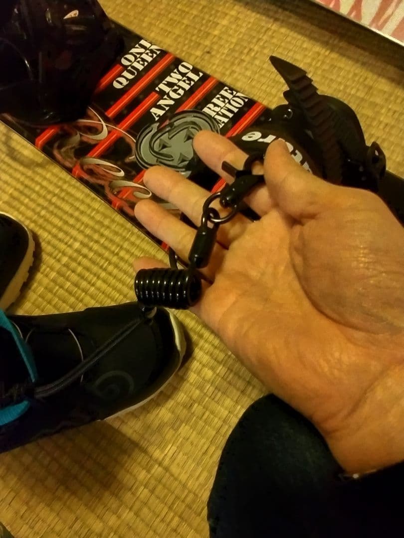 【１回だけ使用】キッズスノーボード　ダイヤルブーツ　バインディング　３点セット他