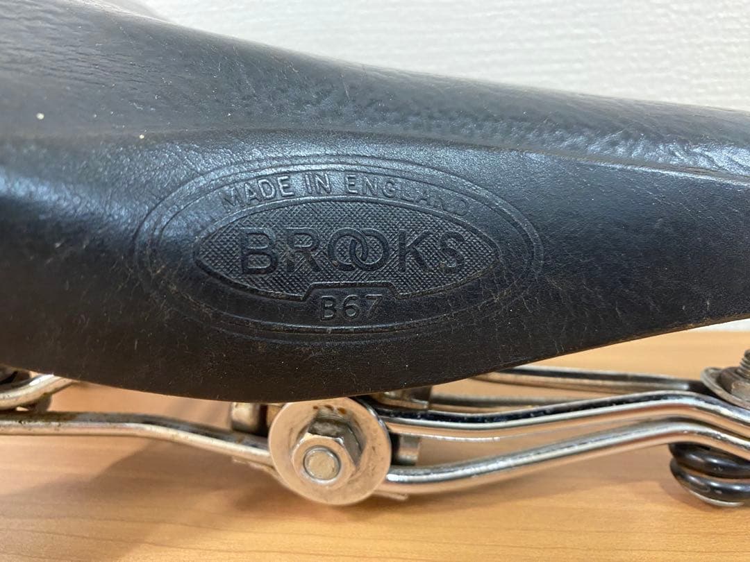 BROOKS B67 サドル レザー製 スプリング付き