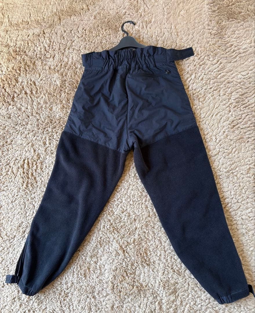 THE NORTH FACE フリースパンツ ブラック(サイドフルジッパー付き)