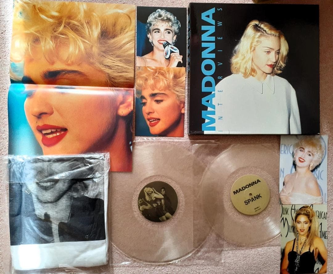 MADONNA　限定 BOX セット　レコード　Tシャツ　ポストカード　ポスター