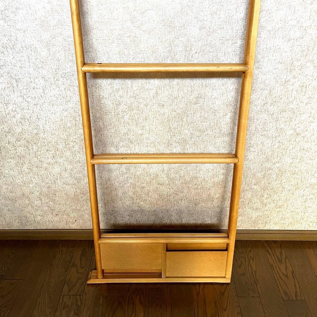【昭和レトロ 商品】折りたたみ衣桁 古民具 欅 衣紋掛け ハンガー 着物　送料込