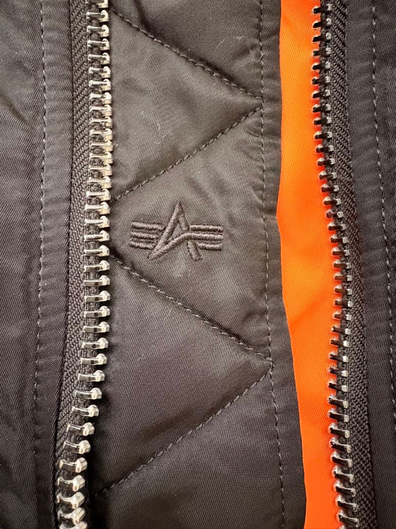 Alpha Industries MA-1 Lサイズ ブラック