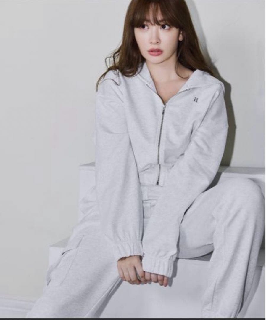 美品❣️Her lip to Flight Mode 上下セットアップ　gray