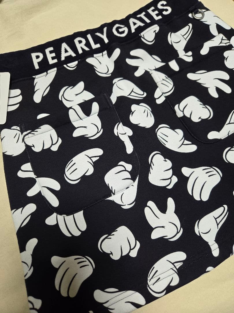 0 サイズ　S　パーリーゲイツ　スカート　裏起毛　冬　ディズニー　コラボ　ゴルフ