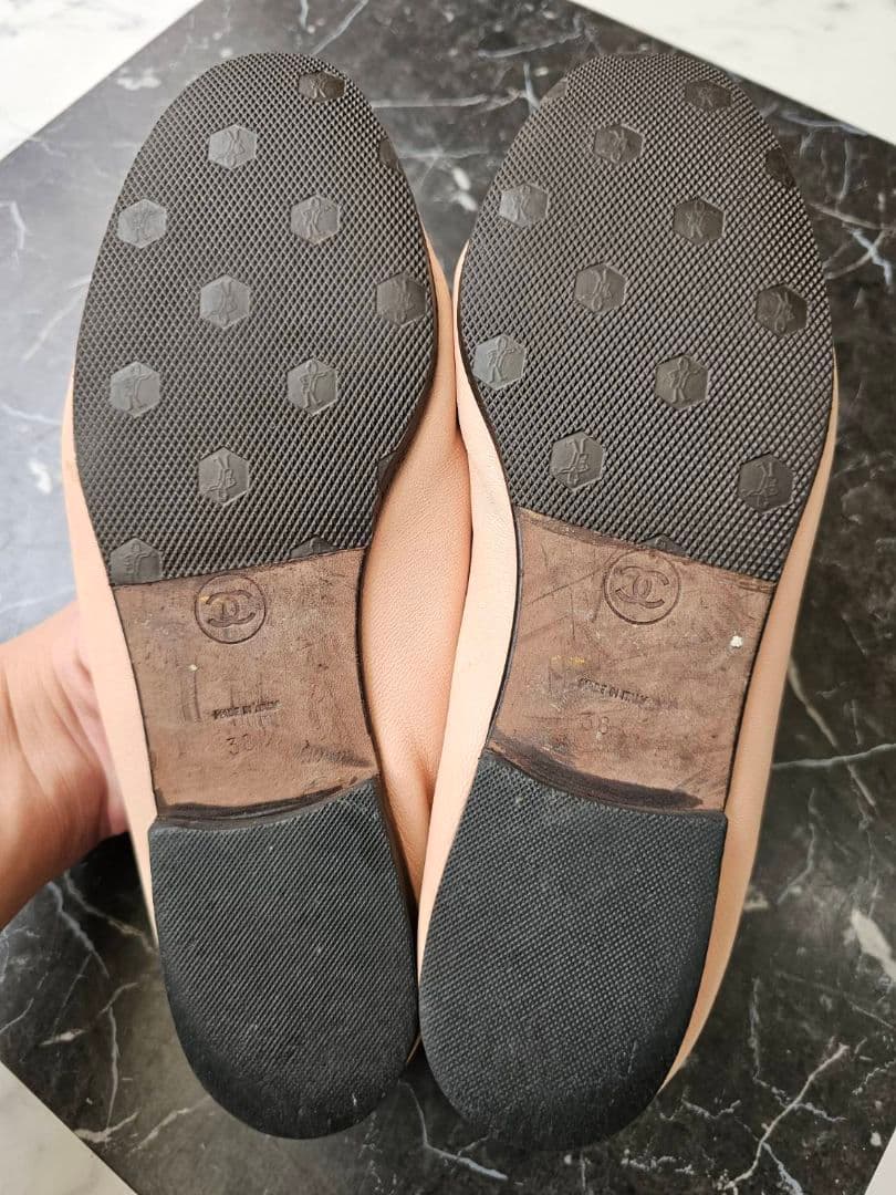CHANEL　フラットシューズ　38サイズ