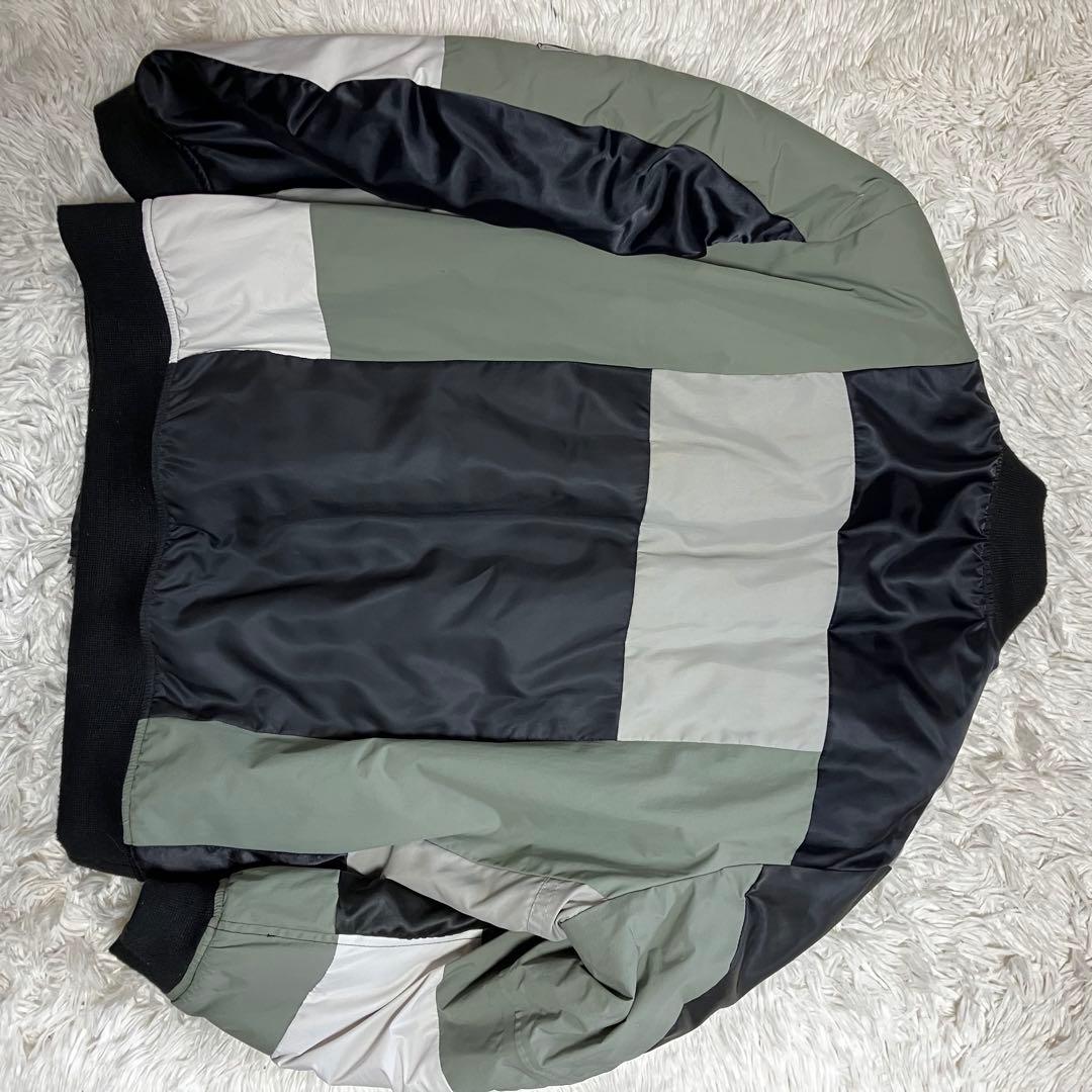 【希少】ナスングアム　フライトジャケット　ma-1 再構築　バリオスブルゾン