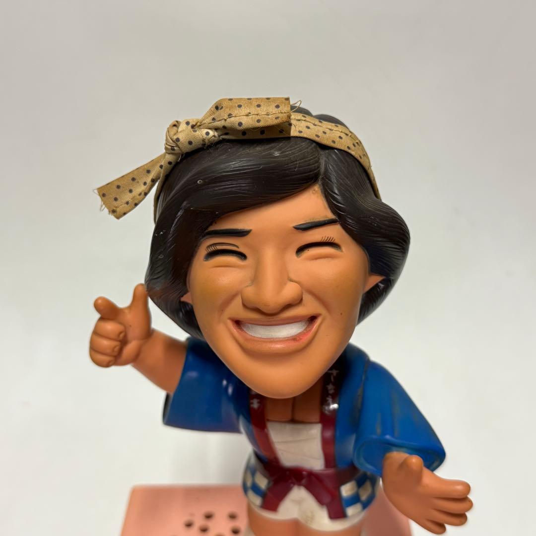 ヰセキ(イセキ)桜田淳子 首振り ソフビ人形 25.5トーキング 当時物 非売品