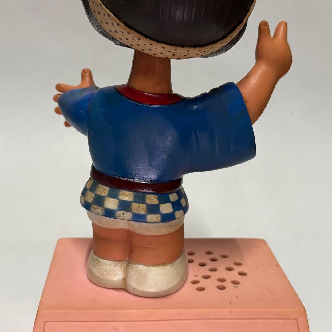 ヰセキ(イセキ)桜田淳子 首振り ソフビ人形 25.5トーキング 当時物 非売品