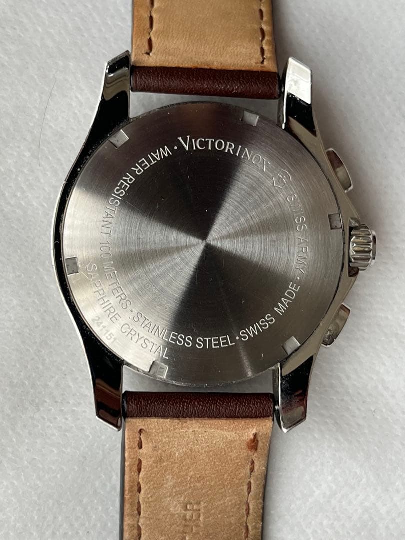【希少】Victorinox Swiss Army ブラウンクロノグラフ