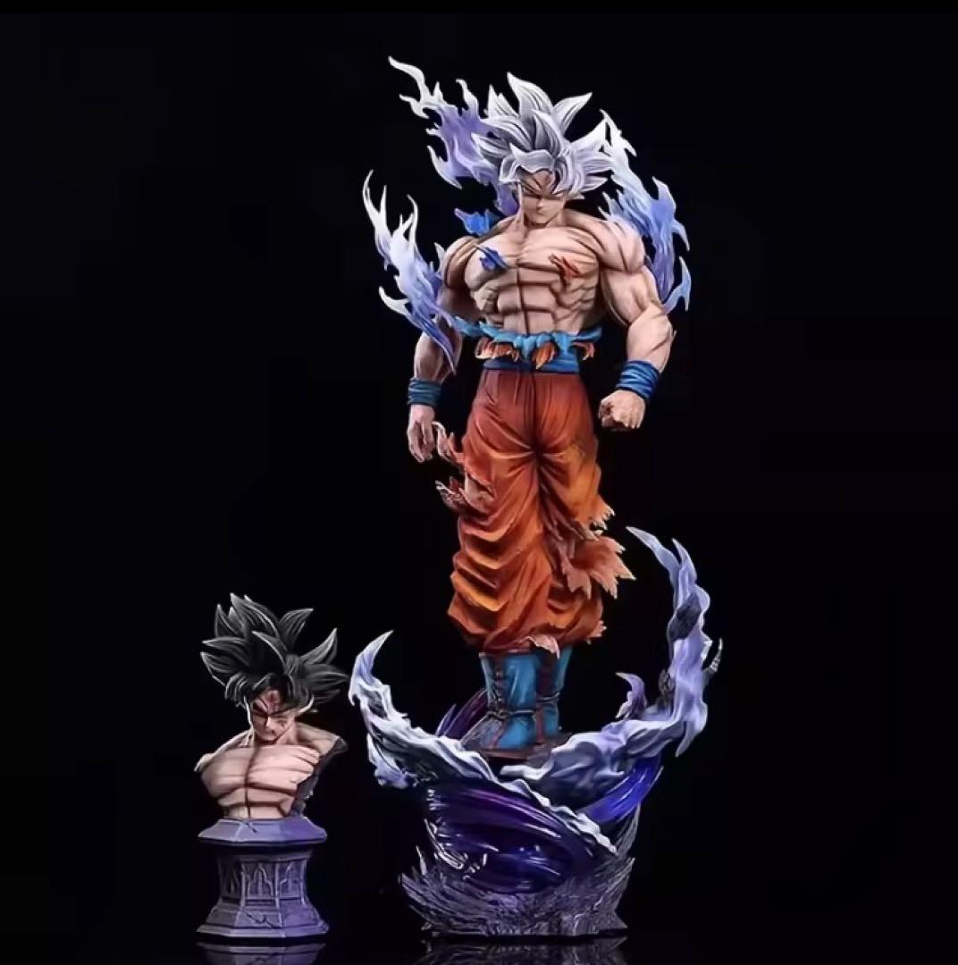 ドラゴンボール 身勝手の極意 孫悟空 42㎝大型　フィギュア 海外品