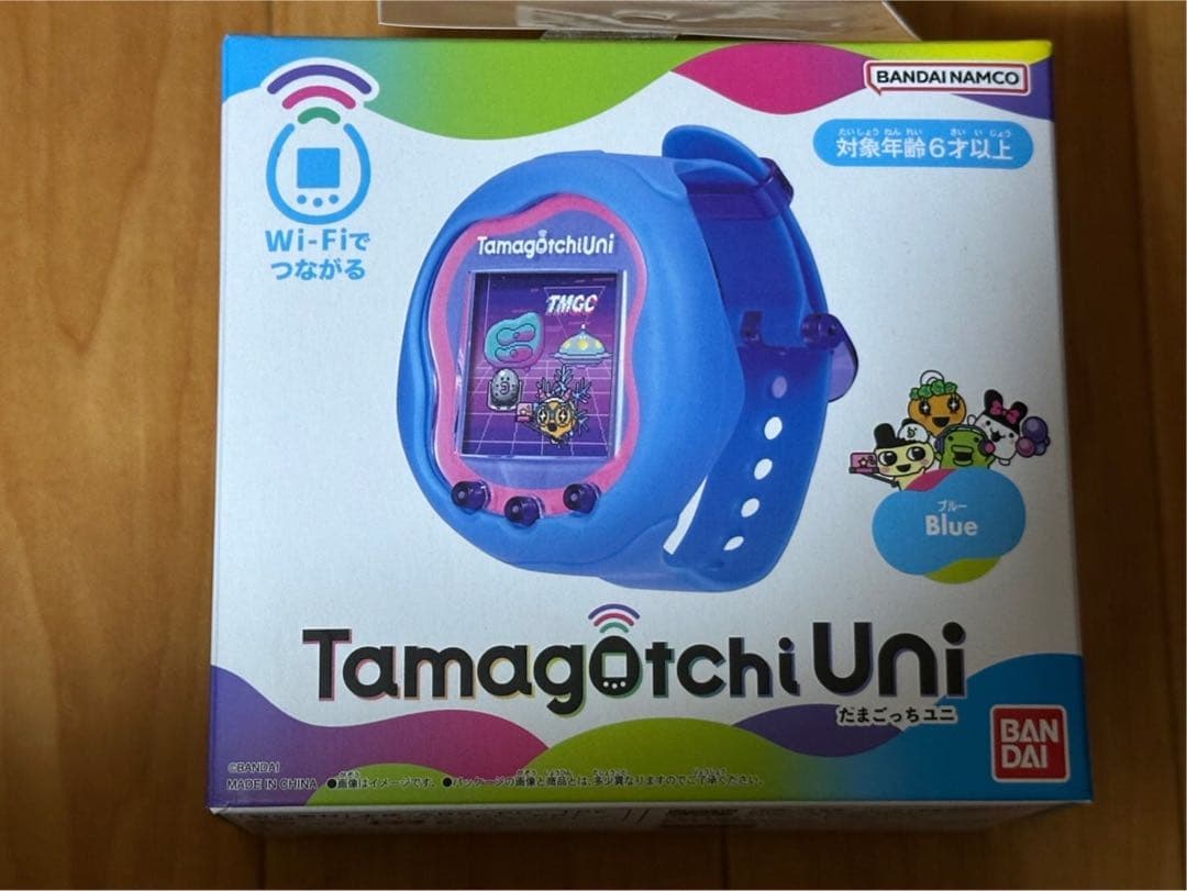Tamagotchi uni たまごっちユニ ブルー Blue たまステッカー