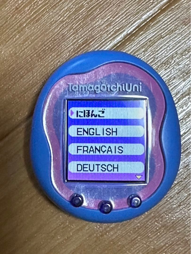Tamagotchi uni たまごっちユニ ブルー Blue たまステッカー