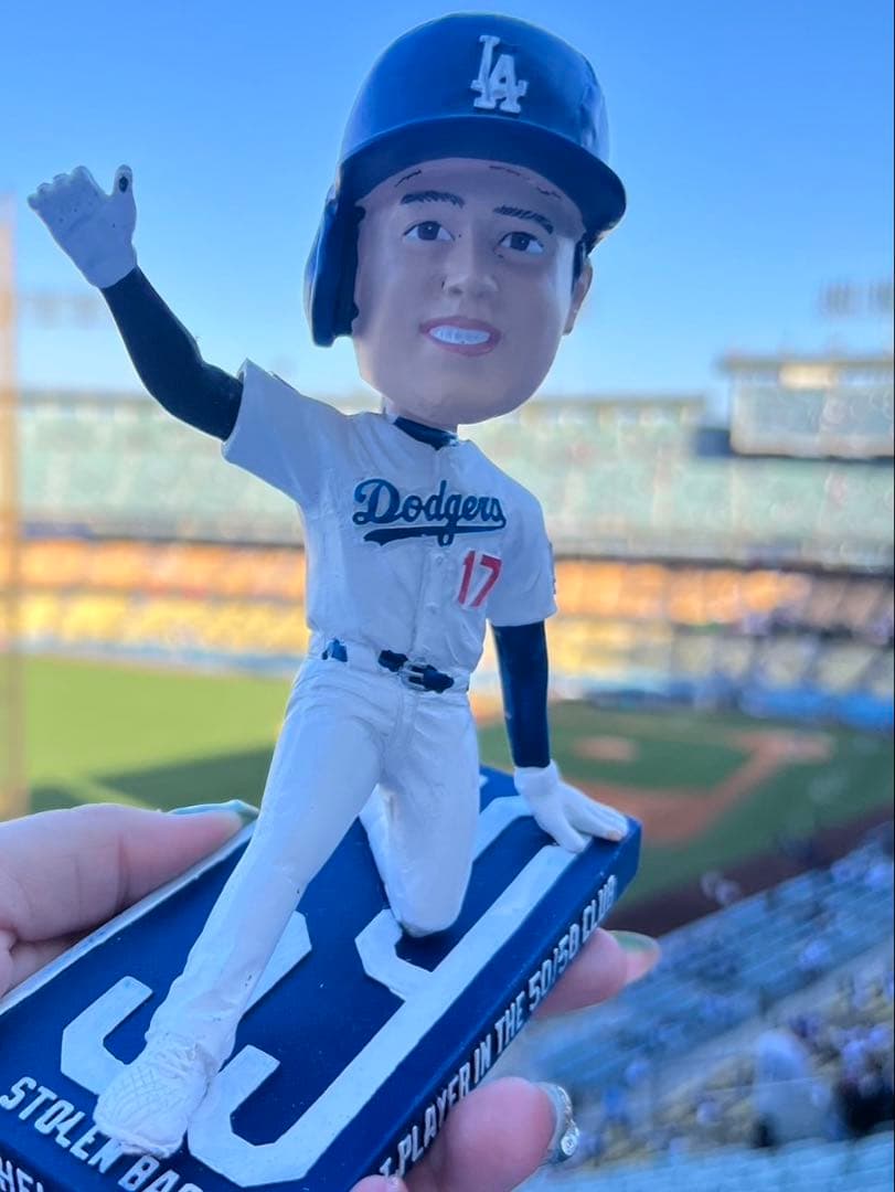 大谷翔平 Shohei Ohtani ボブルヘッド人形 5/15試合配布