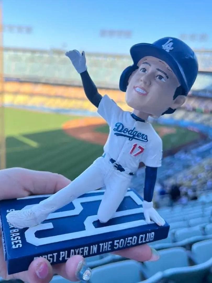 大谷翔平 Shohei Ohtani ボブルヘッド人形 5/15試合配布