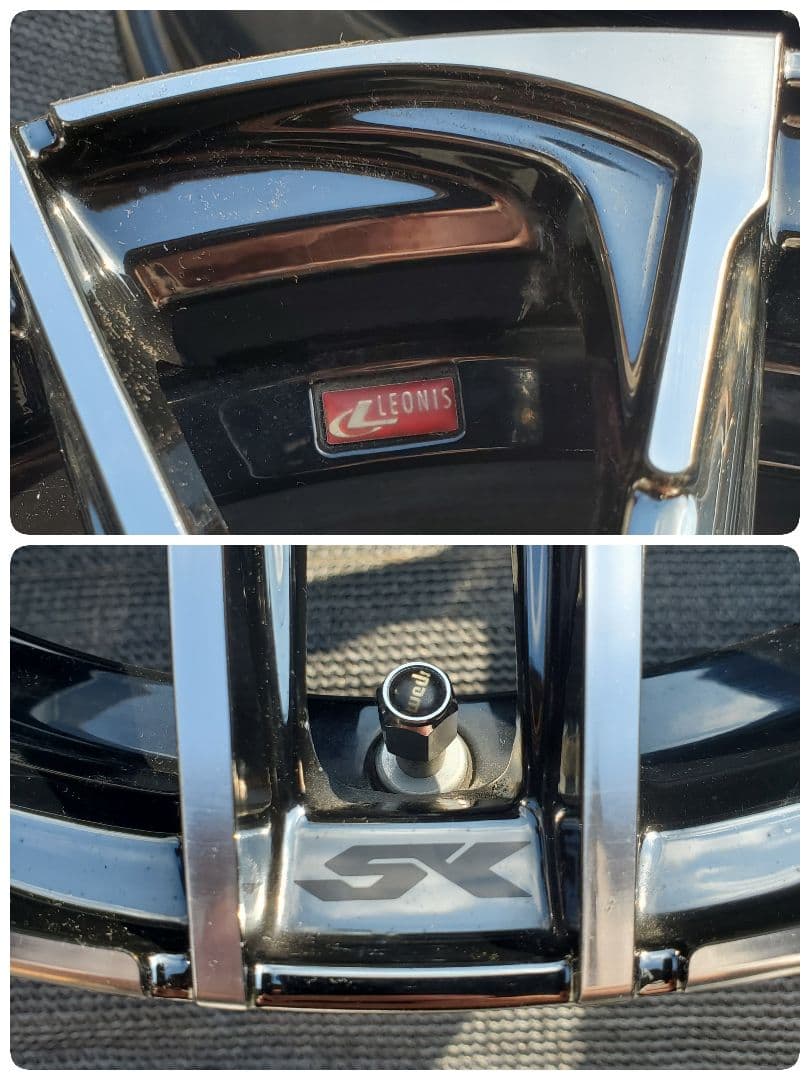 みんと　WEDS LEONIS レオニス SK エスケー ホイール 4本