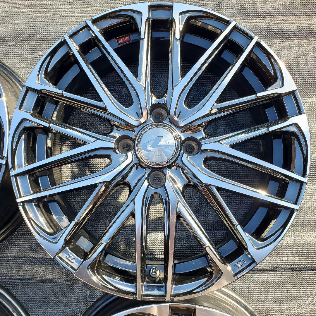 みんと　WEDS LEONIS レオニス SK エスケー ホイール 4本