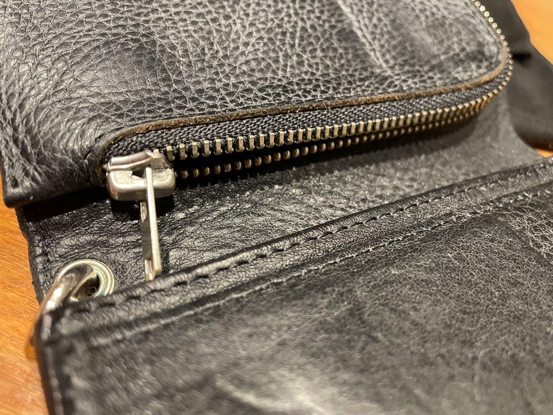 【ZOさん専用】CALEE 本革 三つ折り財布 スターボタン付き