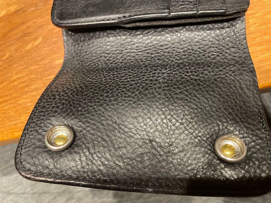 【ZOさん専用】CALEE 本革 三つ折り財布 スターボタン付き