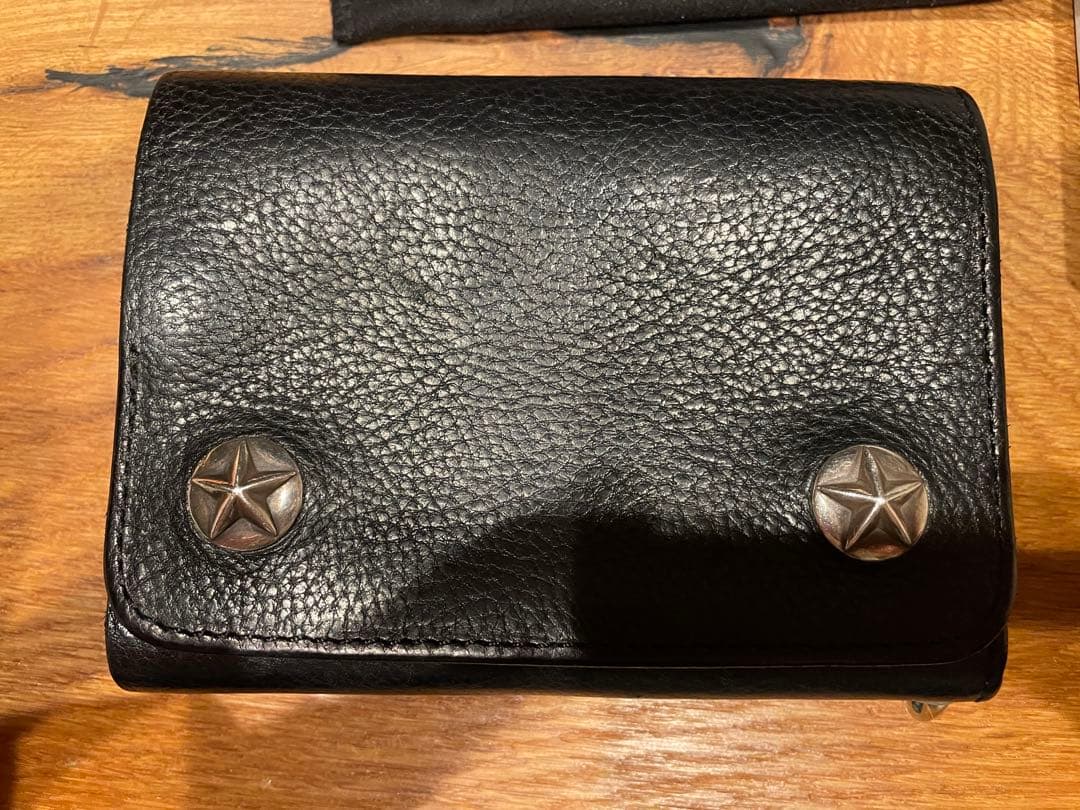 【ZOさん専用】CALEE 本革 三つ折り財布 スターボタン付き