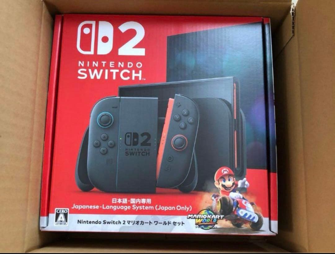 switch2 新品未使用　マリオカート同梱版　送料込み！