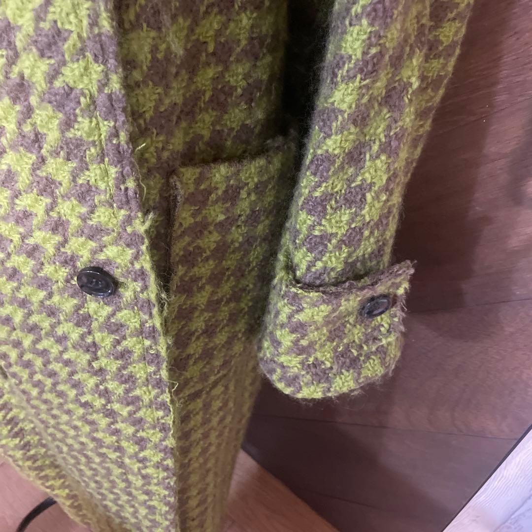 カットオフツイードオーバーコート【MAISON SPECIALメゾンスペシャル】