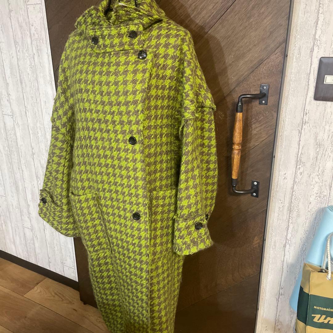 カットオフツイードオーバーコート【MAISON SPECIALメゾンスペシャル】