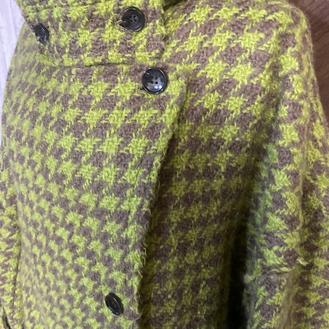 カットオフツイードオーバーコート【MAISON SPECIALメゾンスペシャル】