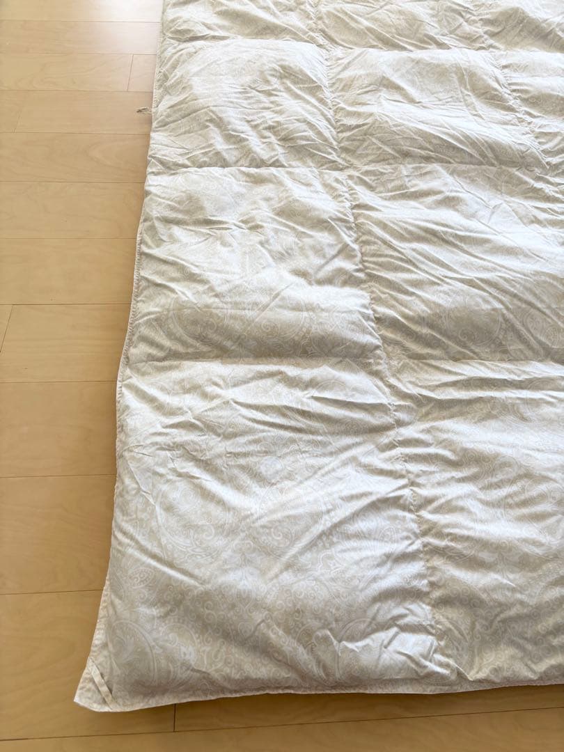 羽毛布団　羽毛掛け布団　シングル　日本製 ダックダウン 85％ 150×210