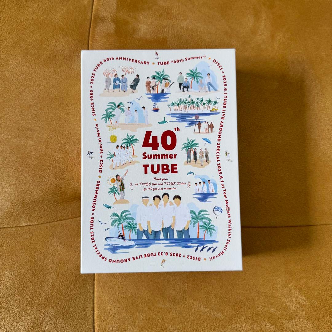 TUBE「40th Summer」［3DVD+ビッグハンカチ］＜完全生産限定盤＞
