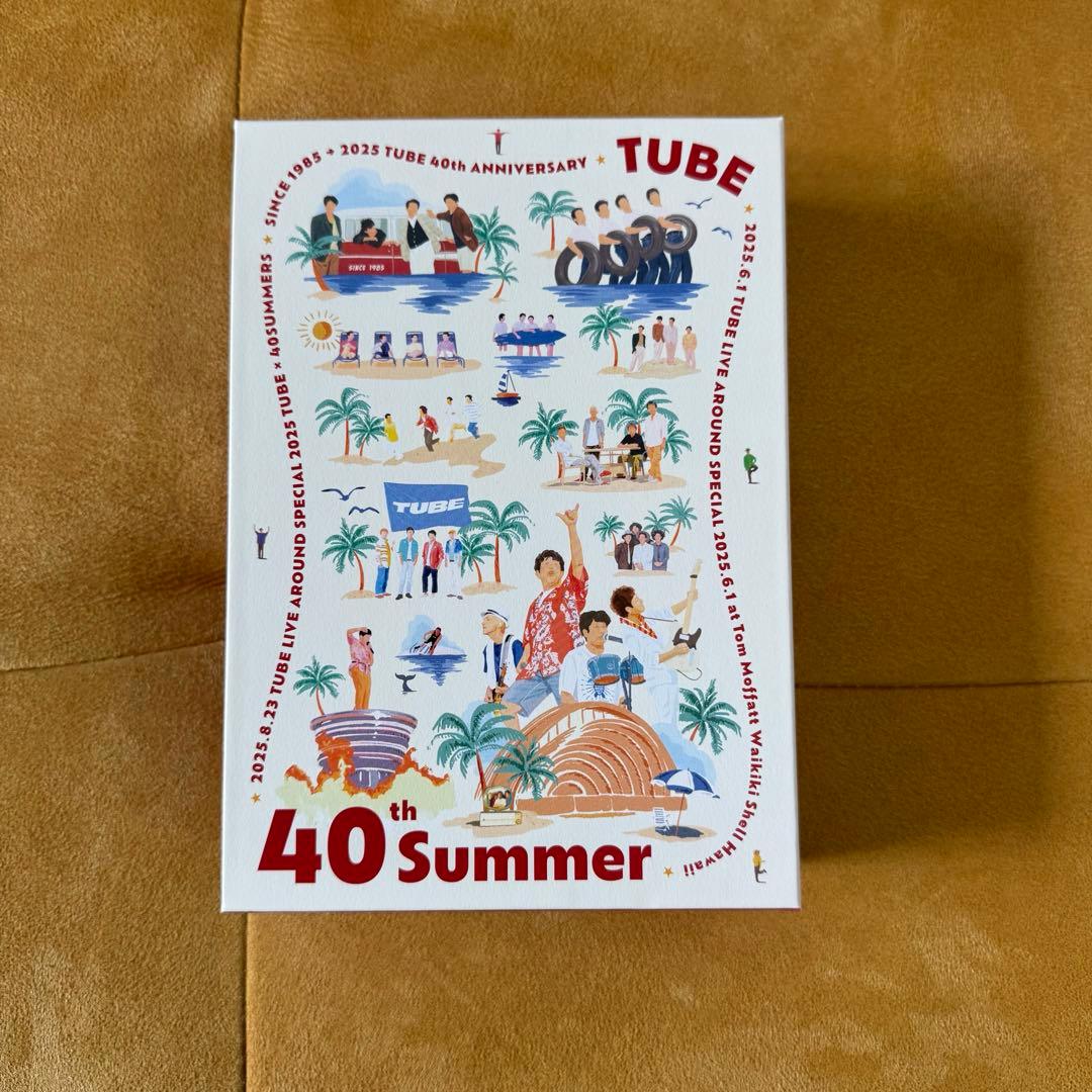 TUBE「40th Summer」［3DVD+ビッグハンカチ］＜完全生産限定盤＞