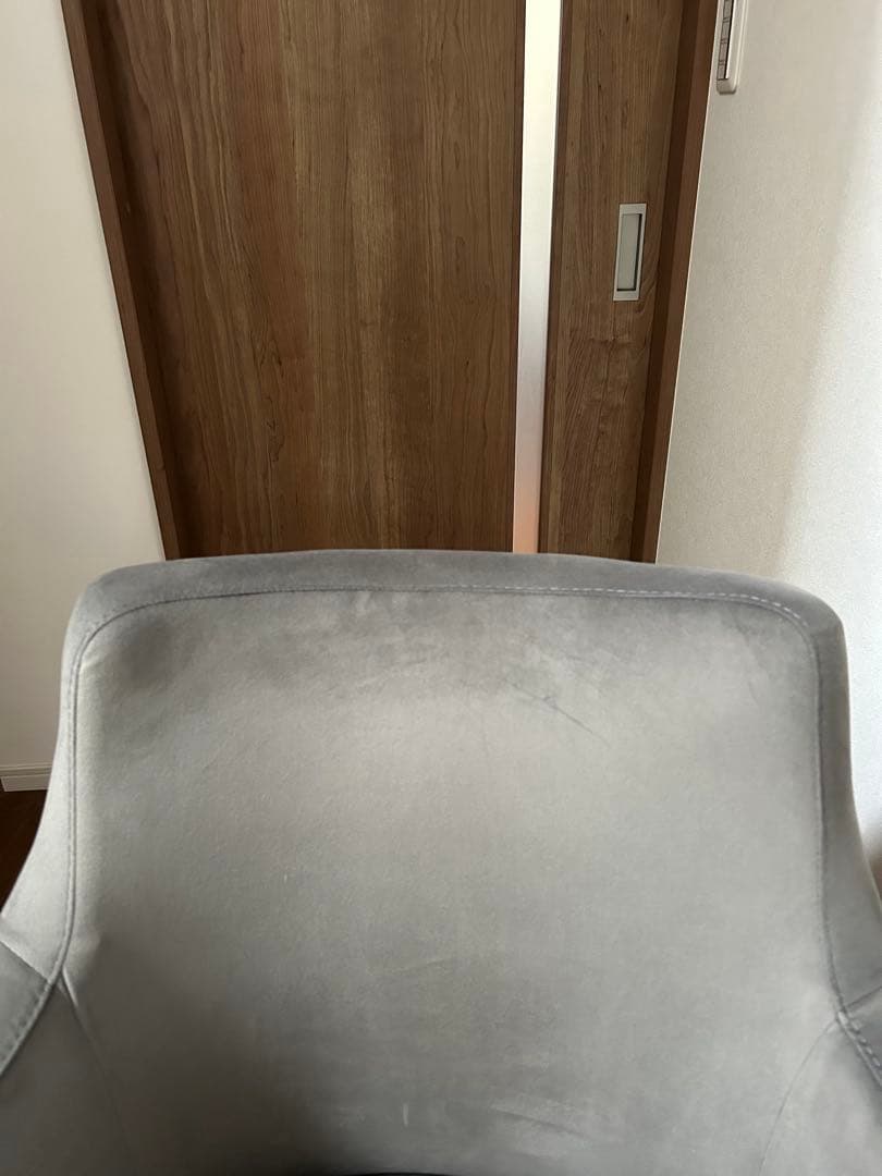 KARE モードベルベットグレー　アームチェア　1都3県引き取りお届け相談可