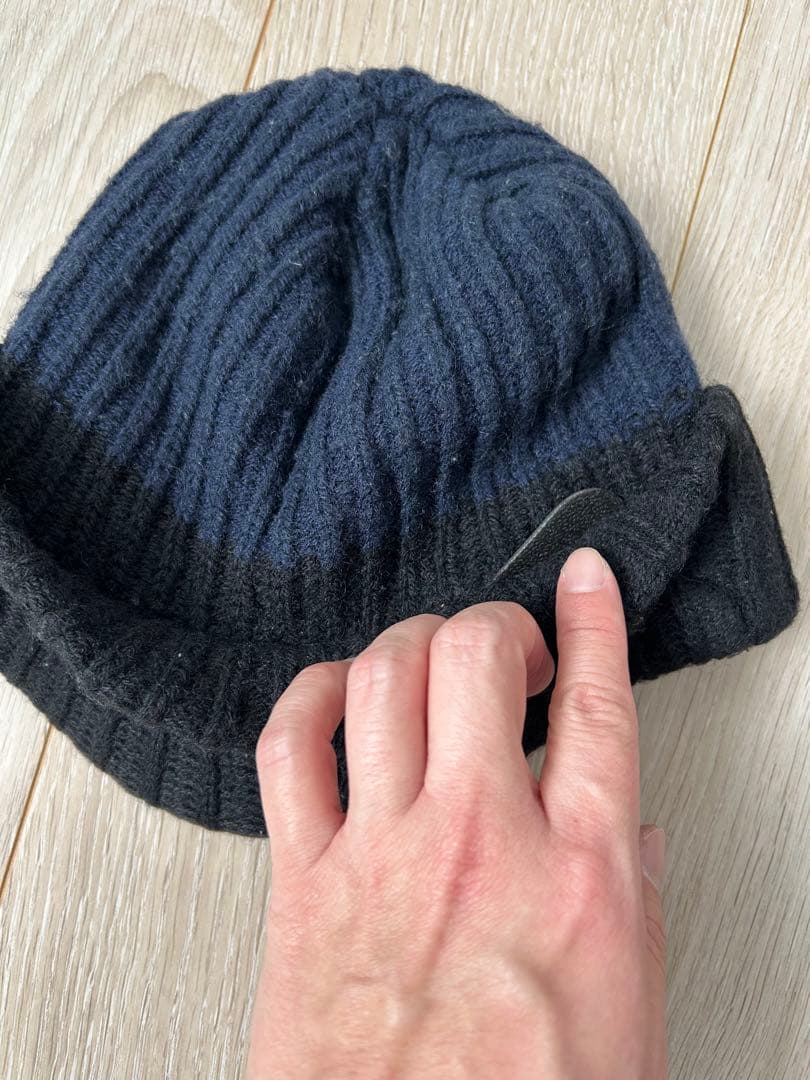 supreme つば付 ニット帽　ビーニー　パタロゴ　patagonia 90s