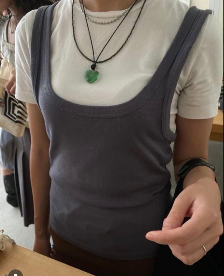 新品未使用 yurika akutsu ハートネックレス