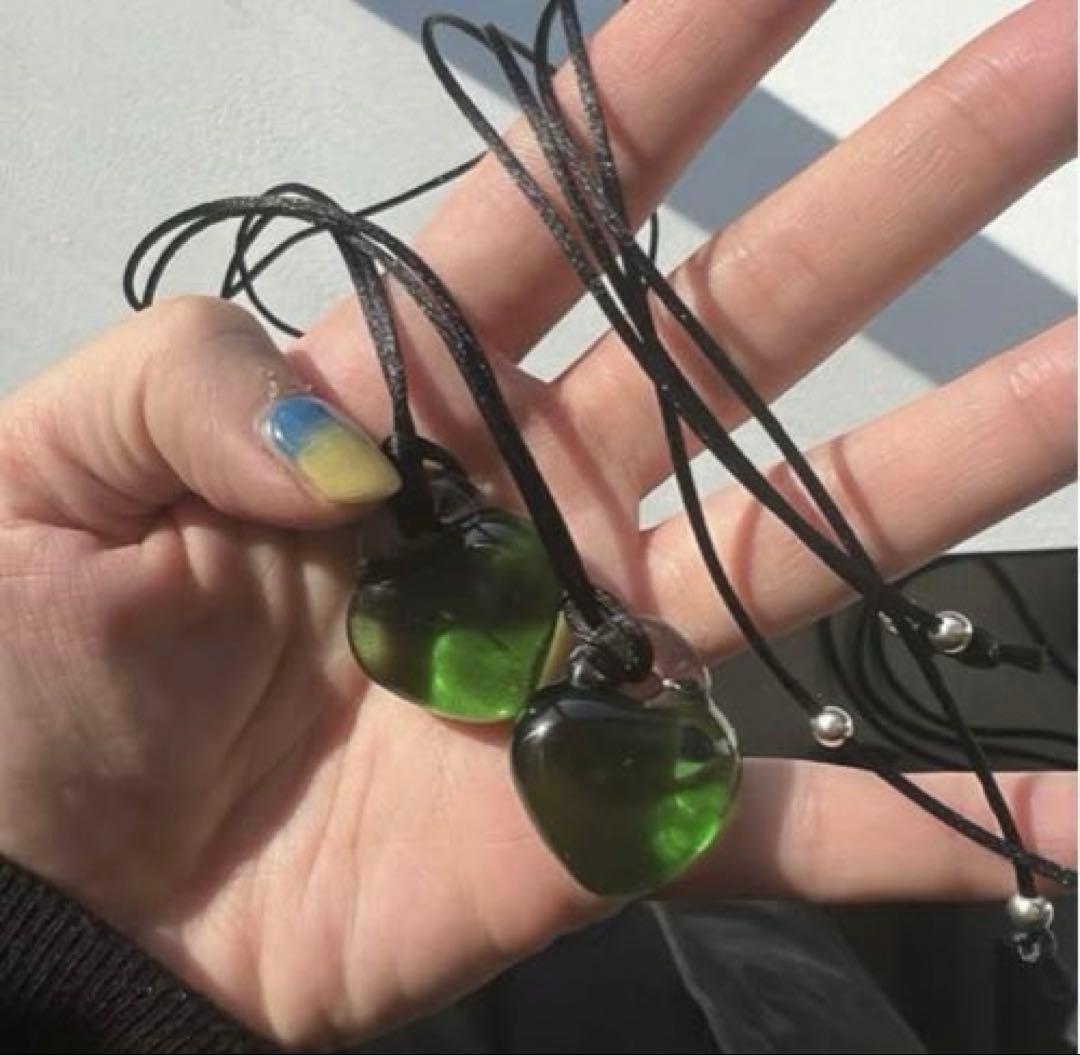 新品未使用 yurika akutsu ハートネックレス